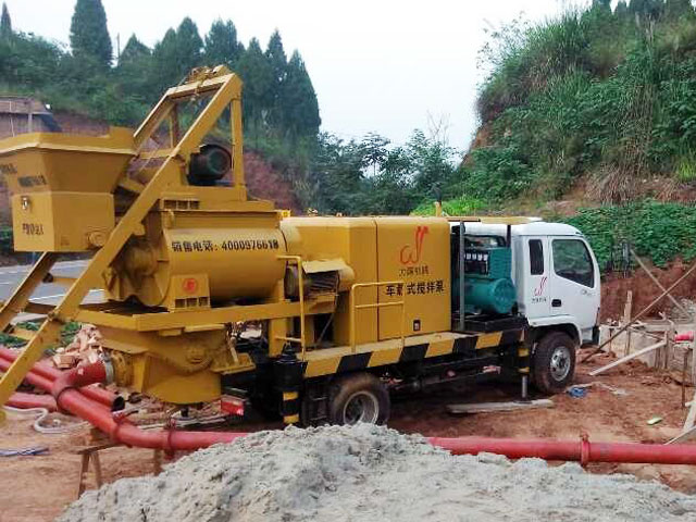 車載式攪拌泵（農建推薦產品）